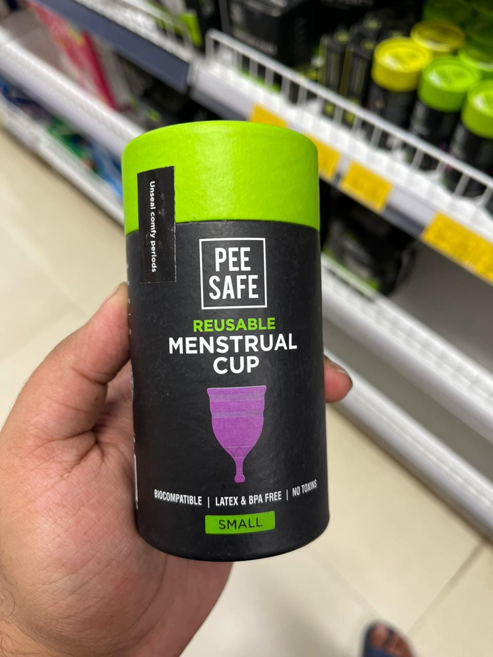 Pee Safe Menstrual Cup